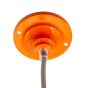 Burnt Orange Industrial Pendant Light - Argyll - Soho Lighting