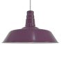 Plum Industrial Pendant Light - Argyll - Soho Lighting