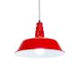Red Industrial Pendant Light - Argyll - Soho Lighting