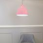 Dusty Pink Pendant Light - Oxford Vintage - Soho Lighting