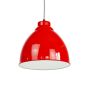 Red Pendant Light - Oxford Vintage - Soho Lighting