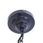Oxford Vintage Pendant Light Squid Ink Navy Blue with Chain - Soho Lighting