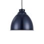 Oxford Vintage Pendant Light Squid Ink Navy Blue - No Chain - Soho Lighting