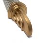 Soho Lighting Sheraton Lacquered Antique Brass Art Deco Style Wall Light