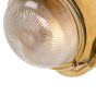Soho Lighting Kingly Polished Solid Brass IP65 Rated Outdoor & Bathroom Wall Light