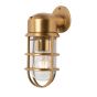 Soho Lighting Kemp Lacquered Solid Antique Brass IP65 Rated Outdoor & Bathroom Nautical Wall Light