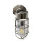Soho Lighting Kemp Nickel IP65 Rated Outdoor & Bathroom Nautical Wall Light