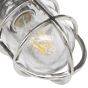 Soho Lighting Kemp Nickel IP65 Rated Outdoor & Bathroom Nautical Wall Light