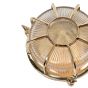 Soho Lighting Carlisle Polished Solid Brass IP65 Web Prismatic Glass Outdoor & Bathroom Wall Light