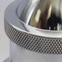 Soho Lighting Nickel Decorative Bulb Holder with Black Twisted Cable