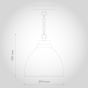 Leaden Grey Vintage Pendant Light - Oxford - Soho Lighting