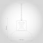 Leaden Grey Vintage Kitchen Pendant Light - Regent - Soho Lighting