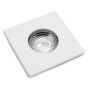 Lieber White GU10 Fire rated IP65 square downlight