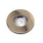 Lieber Polished Brass GU10 Fire rated IP65 downlight