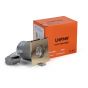 Lieber Polished Brass GU10 Fire rated IP65 Square Downlight