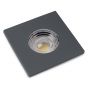 Lieber Graphite Grey GU10 Fire rated IP65 square downlight