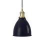 Navy Blue Classic Painted Pendant Light