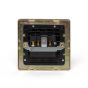 Soho Lighting Brushed Brass 5 Amp Light Socket Black Ins