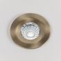 Antique Brass Fire Rated Fixed LED Downlights Dimmable