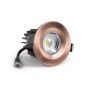 10 Pack - Soho Lighting Antique Copper LED Downlights, Fire Rated, Fixed, IP65, CCT Switch, High CRI, Dimmable