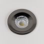 4 Pack - Soho Lighting Black Nickel LED Downlights, Fire Rated, Fixed, IP65, CCT Switch, High CRI, Dimmable