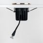 Soho Lighting Polished Copper LED Downlights, Fire Rated, Fixed, IP65, CCT Switch, High CRI, Dimmable