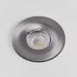 Pewter LED Downlights, Fire Rated, Fixed, IP65, CCT Switch, High CRI, Dimmable