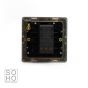 Soho Lighting Brushed Chrome 1 Gang 2 Way Trailing Edge Dimmer Switch Screwless 100W LED (150w Halogen/Incandescent)
