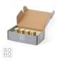 Soho Lighting Brushed Brass 4 Gang 2 Way Trailing Edge Dimmer Switch Screwless 100W LED (150w Halogen/Incandescent)
