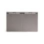 Soho Lighting Brushed Chrome White Insert 4 x25mm EM-Euro Module Floor Plate