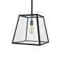 Glass lantern pendant Light