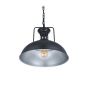 Regent Coffee Black Dome Pendant - Soho Lighting