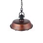 Brewer Caged Bronze Step Kitchen Island Pendant light - Soho Lighting