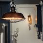 Brewer Caged Bronze Step Kitchen Island Pendant light - Soho Lighting
