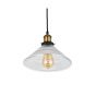 Romilly Tapered Etched Glass French Style Pendant Light - Soho Lighting