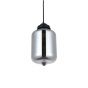 Soho Lighting Goslett Smoked Blown Glass Jar Pendant Light