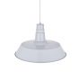 Grey Haze Industrial Dining Room Pendant Light - Large Argyll - Soho Lighting