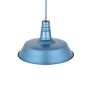 Aston Blue Industrial Breakfast Bar Pendant Light - Argyll - Soho Lighting