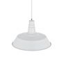 Clay White Cream Industrial Breakfast Bar Pendant Light - Argyll - Soho Lighting