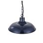 Portland Bedroom and Hallway Pendant Light Squid Ink Navy Blue - Soho Lighting
