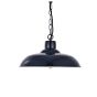 Portland Bedroom and Hallway Pendant Light Squid Ink Navy Blue - Soho Lighting