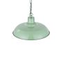 Portland Bedroom and Hallway Pendant Light Chalk Mint Green - Soho Lighting
