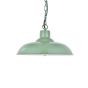 Portland Bedroom and Hallway Pendant Light Chalk Mint Green - Soho Lighting