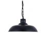 Portland Bedroom and Hallway Pendant Light Matt Black - Soho Lighting