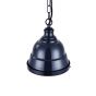 Squid Ink Navy Blue Cage Landing Pendant Light - Ganton - Soho Lighting