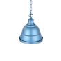 Ganton Cage Vintage Landing Pendant Light Aston Blue - Soho Lighting