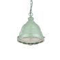 Ganton Vintage Cage Pendant Light Chalk Green
