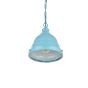 Ganton Vintage Cage Pendant Light Duck Egg Blue