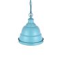 Duck Egg Blue Turquoise Vintage Cage Landing Pendant Light - Ganton - Soho Lighting