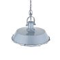 French Grey Cage Industrial Kitchen Island Pendant Light - Brewer Cage - Soho Lighting